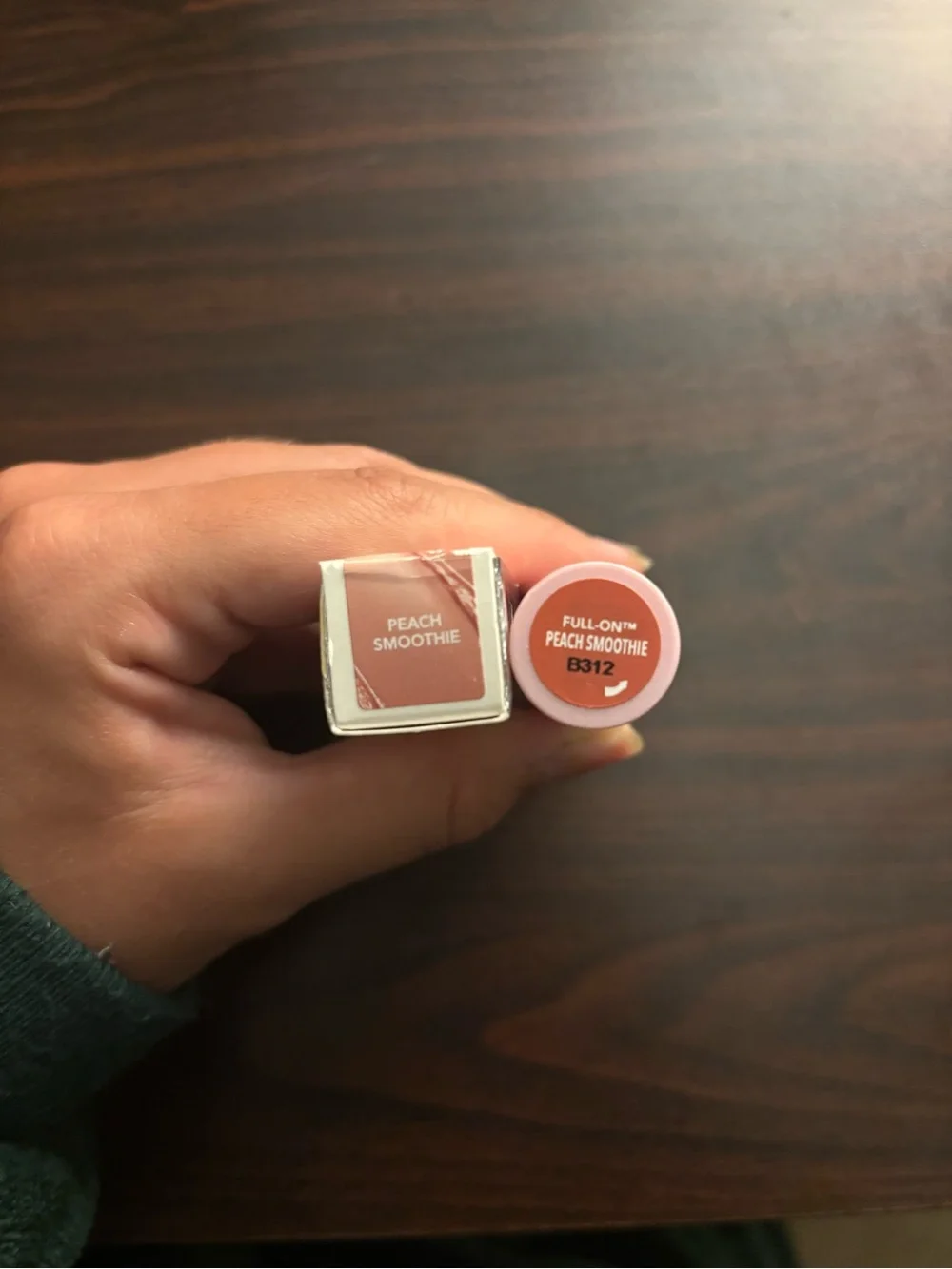 NIB Buxom Full-On Plumping Lip Glow Balm - Peach Smoothie - Size 2g